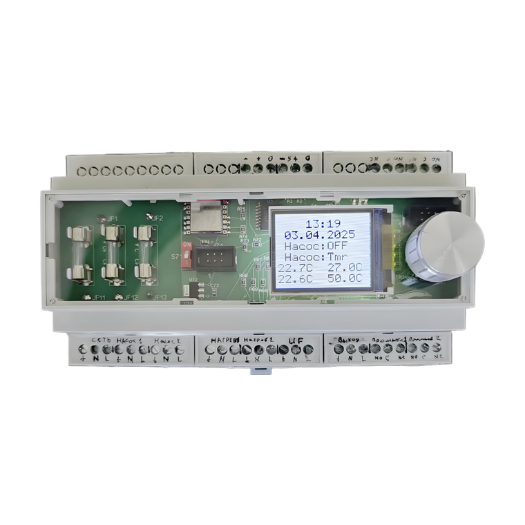 PCU-DIN (2 насоса фильтрации + удаленный мониторинг)